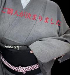 中條康隆 着物 鮫小紋 単衣 正絹 ベージュ 江戸小紋 江戸更紗 作家 三松 中條康隆 着物 鮫小紋 単衣 正絹 やまと ベージュ 江戸小紋 江戸
