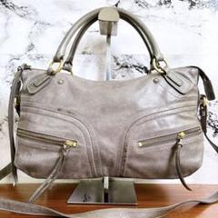 00s archive city leather hand bag grunge - メルカリ