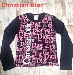 Christian Dior ロゴパターン長袖トップス 40 中古・古着通販】Christian Dior (クリスチャン ディオール