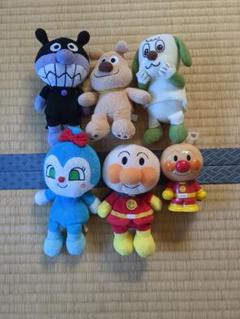 アンパンマンぬいぐるみセット+わんわんぬいぐるみ