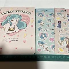 うる星やつら・ノート・クリアシール2種類セット