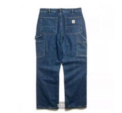 カーハート　carhart デニムワークパンツ ダークブルー　入手困難 カーハート carhart デニムワークパンツ ダークブルー 入手困難