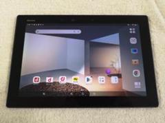 arrows Tab F-02K ブラック SIMロック解除 Android 9 タブレット F-02K SIMフリーSIMロック解除済み docomo arrows