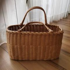 エコクラフト編み込みかごバッグ