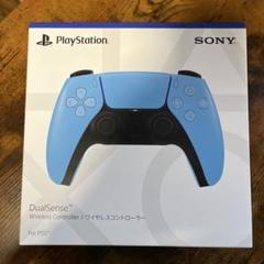 未使用 DualSense ワイヤレスコントローラー 青