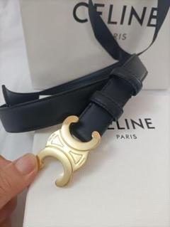 CELINE セリーヌ ベルト レザー 本革 ブラック 黒 マカダム チェーン 楽天市場】CELINE セリーヌ ベルト TRIOMPHE BELT トリオンフ