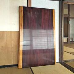 den3【送料込み】【超大型】紅紫檀（紅シタン）厚み5.8㎝　一枚板　座卓 den3様専用【送料込み】【超大型】紅紫檀（紅シタン）厚み5.8