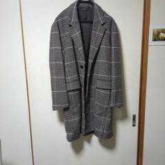モンキータイム　グレー チェック柄 チェスターコート MONKEY TIME（モンキータイム）｜チェスターコート一覧 - WEAR
