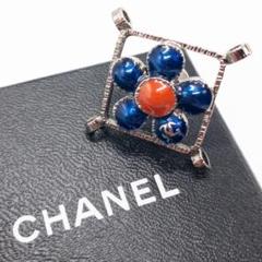 極美品✨CHANEL ブローチ ヴィンテージ 花モチーフ ココマーク