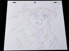 Yahoo!オークション - 犬夜叉 セル画&原画 2枚セット かごめ