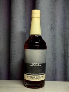 【入手困難】嘉之助ウイスキー限定ボトル　KANOSUKE LAND　最安値のサムネイル