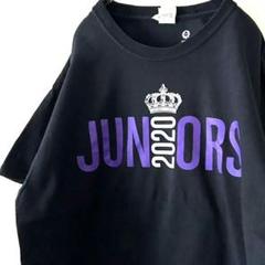 JUNIORS CLASS OF 2020 Tシャツ L ブラック 黒 古着