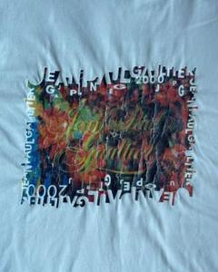 S/S2000 JPG HOMME Multi-Layered Logo Tee