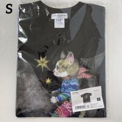 ヒグチユウコ　大哺乳類展コラボTシャツ　Lサイズ　ブラック　黒　ギュスターヴ Amazon.co.jp: 大哺乳類展3 ヒグチユウコ Tシャツ ギュスターヴ
