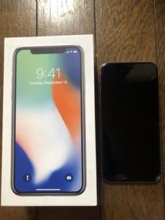 iPhoneX 64GB SIMフリー　割れなし　A1902 SIMロック解除済】docomo iPhoneX 64GB A1902 (MQAX2J/A