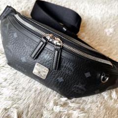 美品 MCM ウエストポーチ ボディバッグ ヴィセトス柄 ロゴ