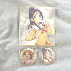 オトナプリキュア タワレコ ハート型缶バッジ 日向咲 キュアブルーム f ふたりはプリキュアカードダス おんぷブルーアクセ 日向咲