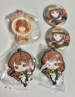 からぴちえとさん　ぷちぶれ～く、缶バッチ、ラバーキーホルダー、まとめ売り
