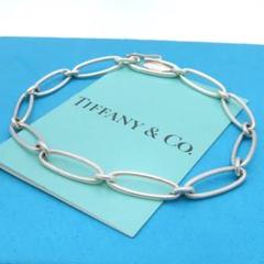 ティファニー エリプス リンク シルバー ブレスレット SV925 HA688 TIFFANY＆Co. ティファニー エリプス・リンク・チェーン
