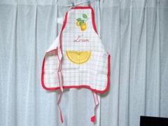 新品 70年代 ビンテージ 日本製 レモン Lemon エプロン 当時物 昭和