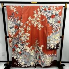 振袖 華やか 花柄 鳥 素敵なデザイン 着物 正絹 T-7949 振袖 華やか 花柄 鳥 素敵なデザイン 着物 正絹 T-7949 - メルカリ