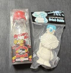 ヒステリックミニ 牛乳瓶型ボトル 2点セット HYSTERIC MINI - 牛乳ビン型ボトル 2個セットの通販 by *愛結