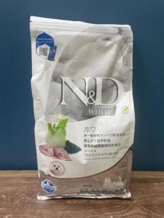 N&Dホワイト 成犬用 シーバス人工保存料無添加（スピルリナ入