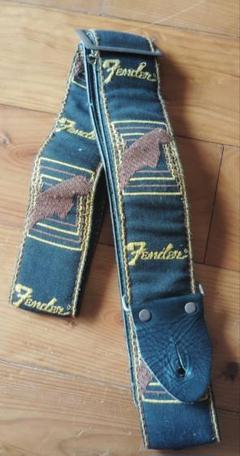 横ロゴ Fender ギター ストラップ メタルバックル - メルカリ