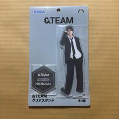 &amp;TEAM - &amp;TEAM NICHOLAS ニコラス アクスタ Amazon.co.jp: &TEAM ニコラス NICHOLAS クリアスタンド
