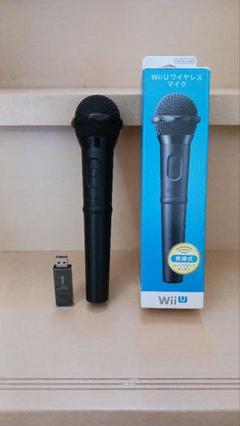 Wii U ワイヤレスマイク USB レシーバー付き