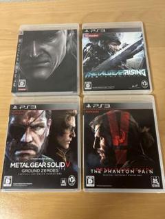 PS3ソフト　メタルギアシリーズ4点セット
