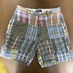 Polo Ralph Lauren パッチワークハーフパンツ