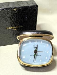 【le temps precieux】目覚まし時計 新品·未使用 稼働中