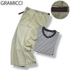 グラミチ Gramicci クロップド丈 クライミング ワークパンツ L カーキ