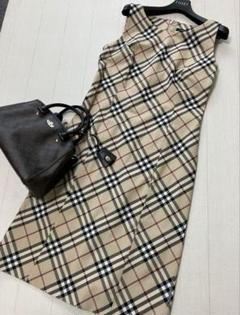 バーバリーロンドン　ワンピース　14Y/164 未使用品 21aw バーバリー ロンドン BURBERRY LONDON by