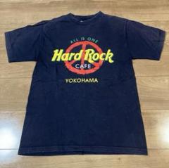 90s Hard Rcok CAFE Tシャツ YOKOHAMA ピースマーク