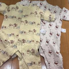 プーさん柄ロンパース 70cm ユニクロセット　長袖