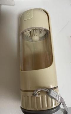 ⚡️ウォーターボトル 犬 水飲み 携帯用 散歩用 ココナッツ活性炭フィルター付き