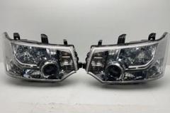 ♪デリカD5 ヘッドライト 左右セット 美品♪ CV5W CV2W CV1W純正 デリカ D5 CV5W 純正ヘッドライト 左右セット 送料込み｜Yahoo