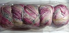 Sogno 100%コットン　40g　80m　ピンク系混ざり