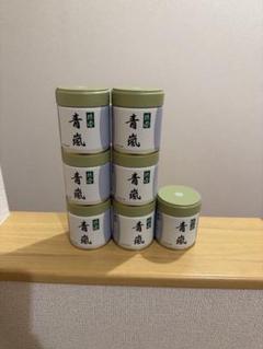 丸久小山園　抹茶　青嵐40g 7缶 抹茶 宇治 丸久小山園 青嵐 40g 缶詰（あおあらし） 薄茶 茶道