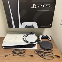 PlayStation 5 Digital Edition 本体とコントローラー