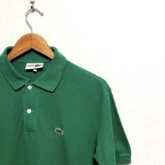 人気 CHEMISE LACOSTE ポロシャツ グリーン 緑 3 L1212