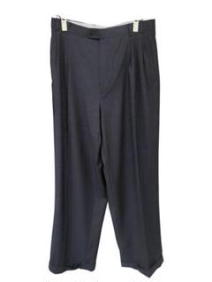 上質 イタリア製 90s Zanella 古着 チェック柄 ワイドスラックス 黒 special vintage zanella×cerrutiザネッラスラックス - メルカリ