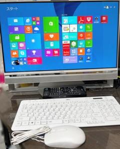 売上実績NO.1 ★美品★NEC テレビPC Win10 i7 PC-DA770FAR 一体型PC - デスクトップ型PC