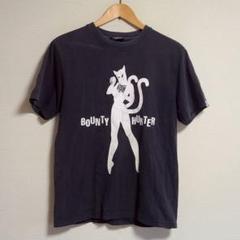 バウンティーハンター × クリームソーダ コラボ Tシャツ キャットシルエット