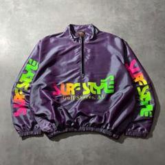 90s SURF STYLE nylon pullover anorak USA