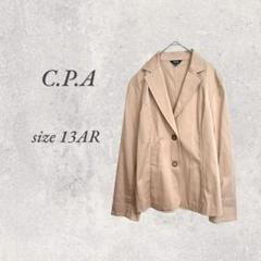 美品/C.P.A/テーラージャケット/ピンク/13/ビジネス/薄手No.1945