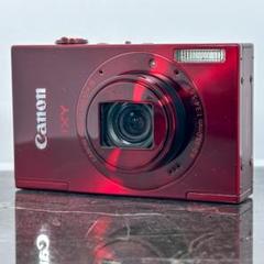 希少　Canon IXY 3 コンパクトデジタルカメラ レッド　コンデジ　レトロ Canon デジタルカメラ IXY 3 約1010万画素 光学12倍ズーム