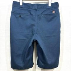W33 美品 90s USA製 ディッキーズ 874 紺 ショーツ ハーフパンツ